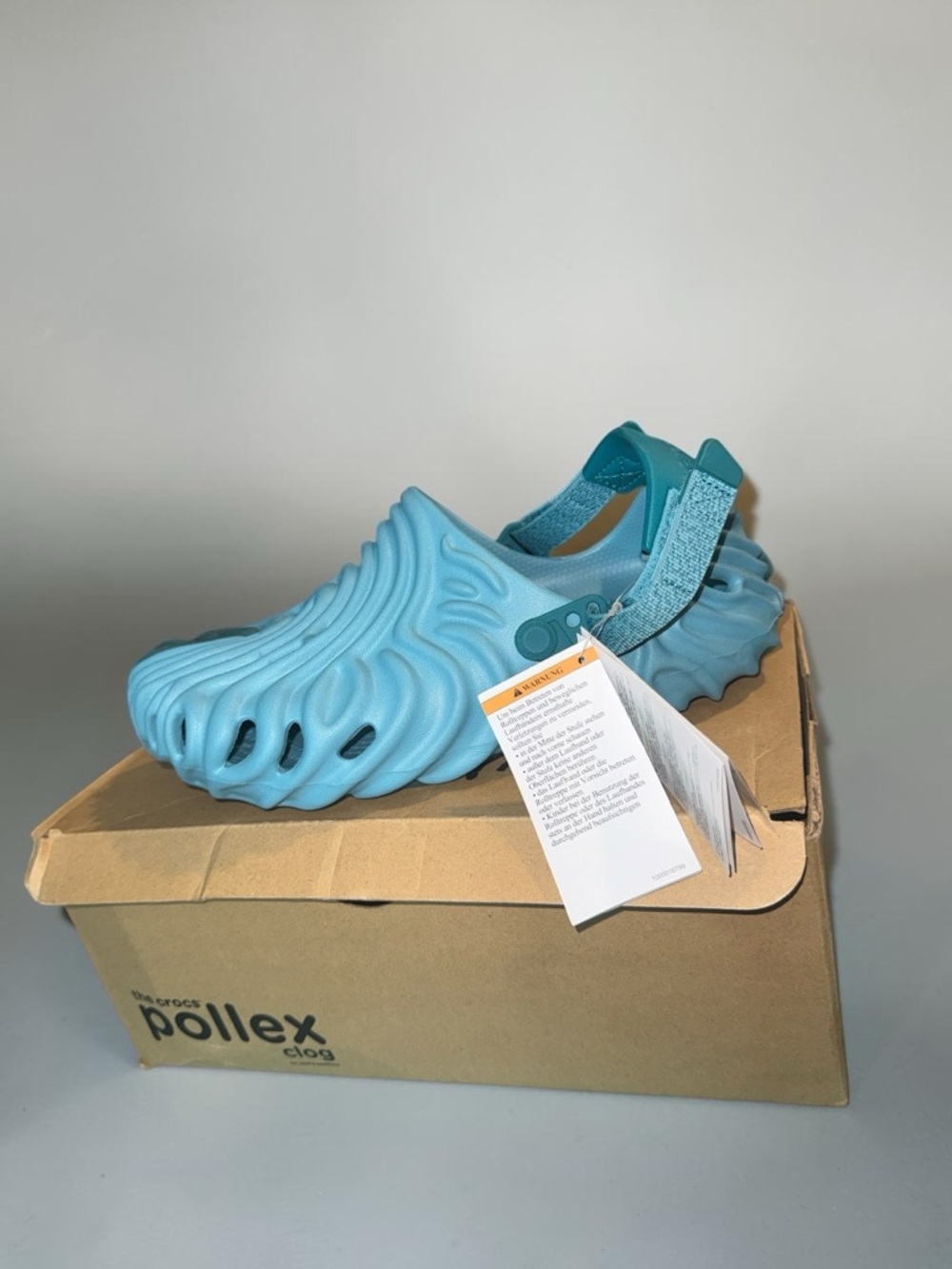 Salehe Bembury x Crocs Pollex Clog 'Tide' Colorway Unisex M9/W11 NIB